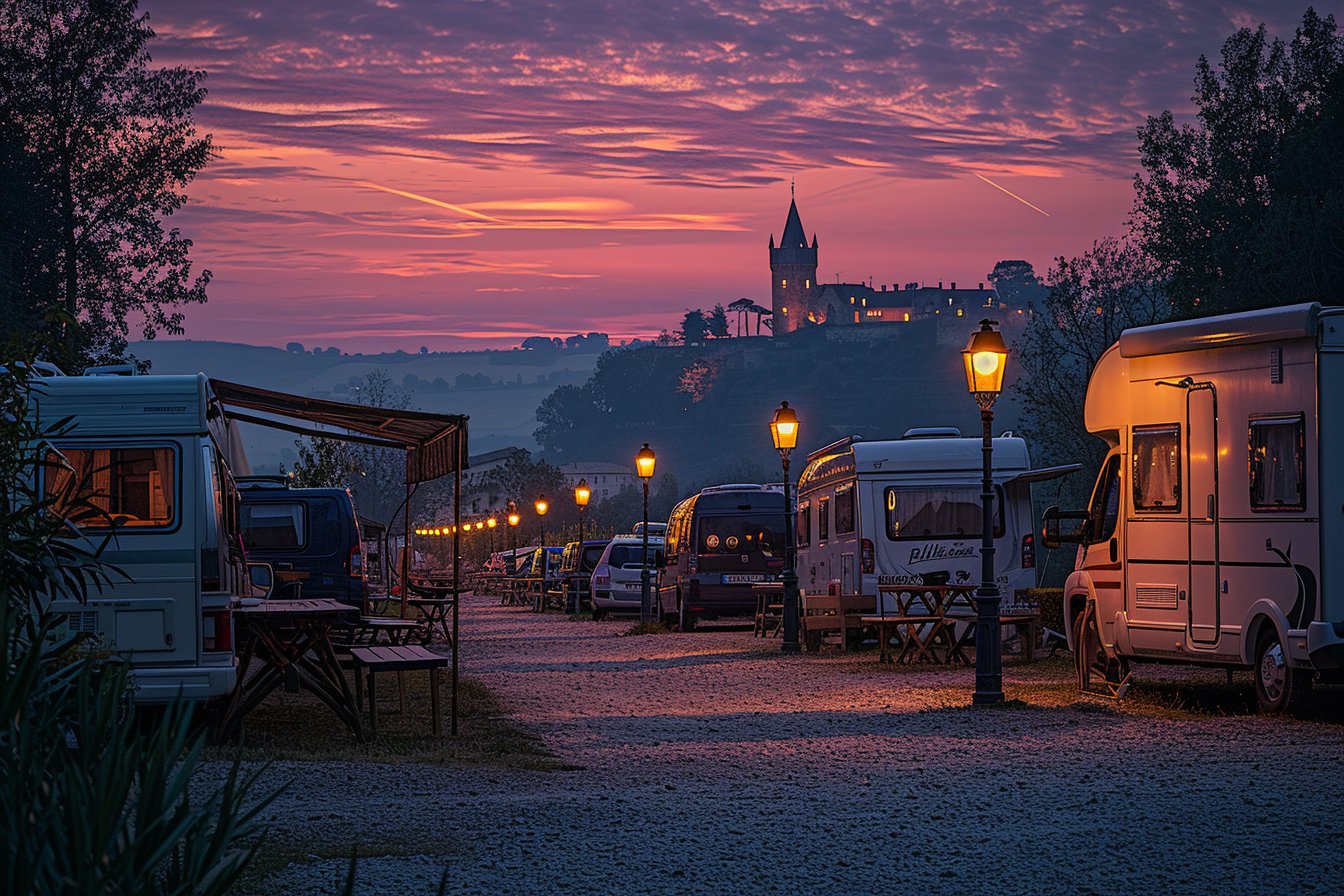 Balleroy-sur-Drôme : Les nouveautés pour l'aire de camping-cars